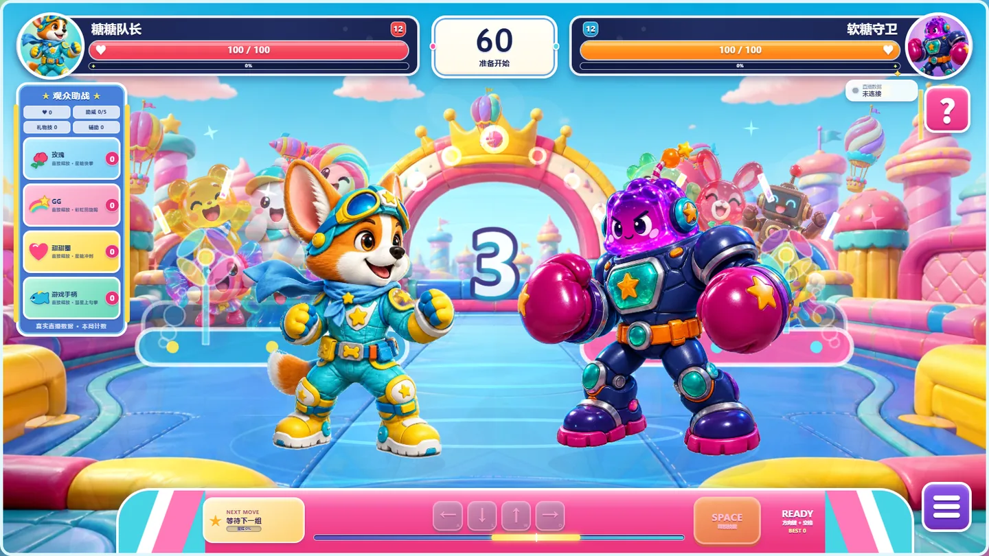 Candy Arena gameplay
